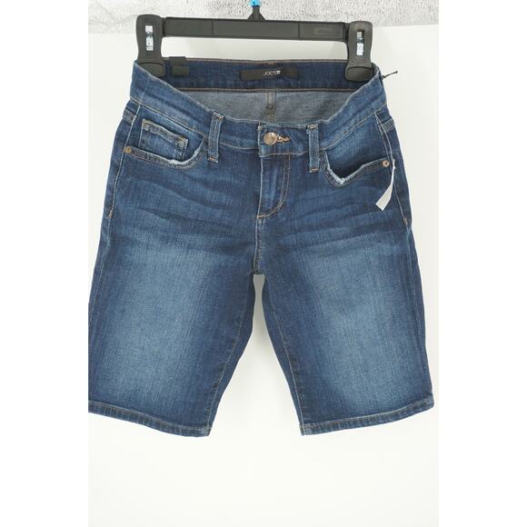 Joe's Jeans Monica Blue Denim Skinny Shorts size 25 NWT $138 - Picture 1 of 5